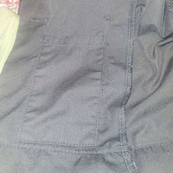 Chef Works Black XS chef jacket pocket holder on sleeve, and inside, - Picture 7 of 9